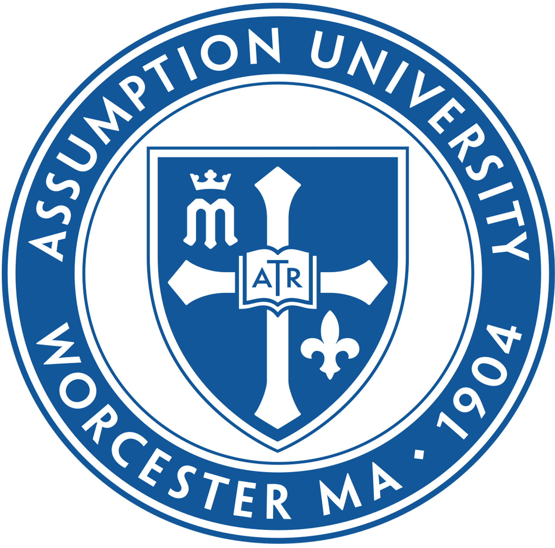 assumption university logo