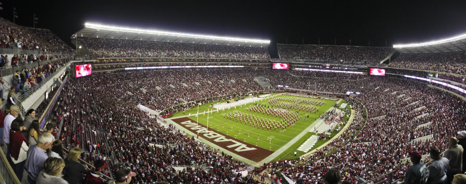 university athletics stadium