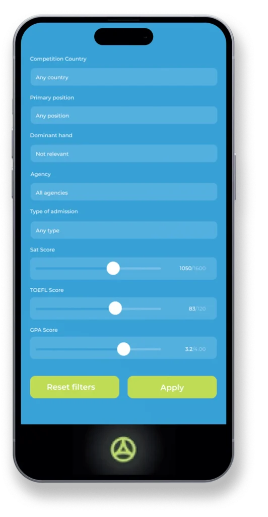 alliance athletes tennis app